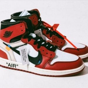 AIR JORDAN 1 HIGH OG OFF WHITE VIRGIL CHICAGO (3RD